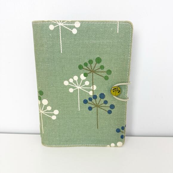 Filofax Eden Canvas Personal Organizer Agenda W/Inserts 7.5” x 5.5” - Picture 1 of 9
